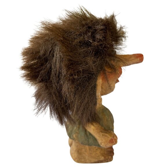 Vintage Norwegian Nyform Troll Doll Figurine Handmade in Norway - Picture 14 of 15